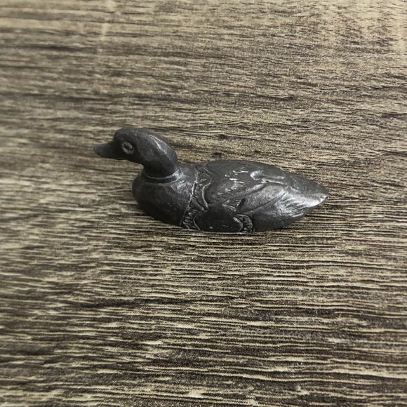 Vtg Decorative Lead Duck - Picture 5 of 13